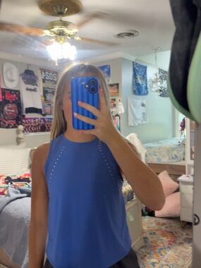 purple lululemon tank top